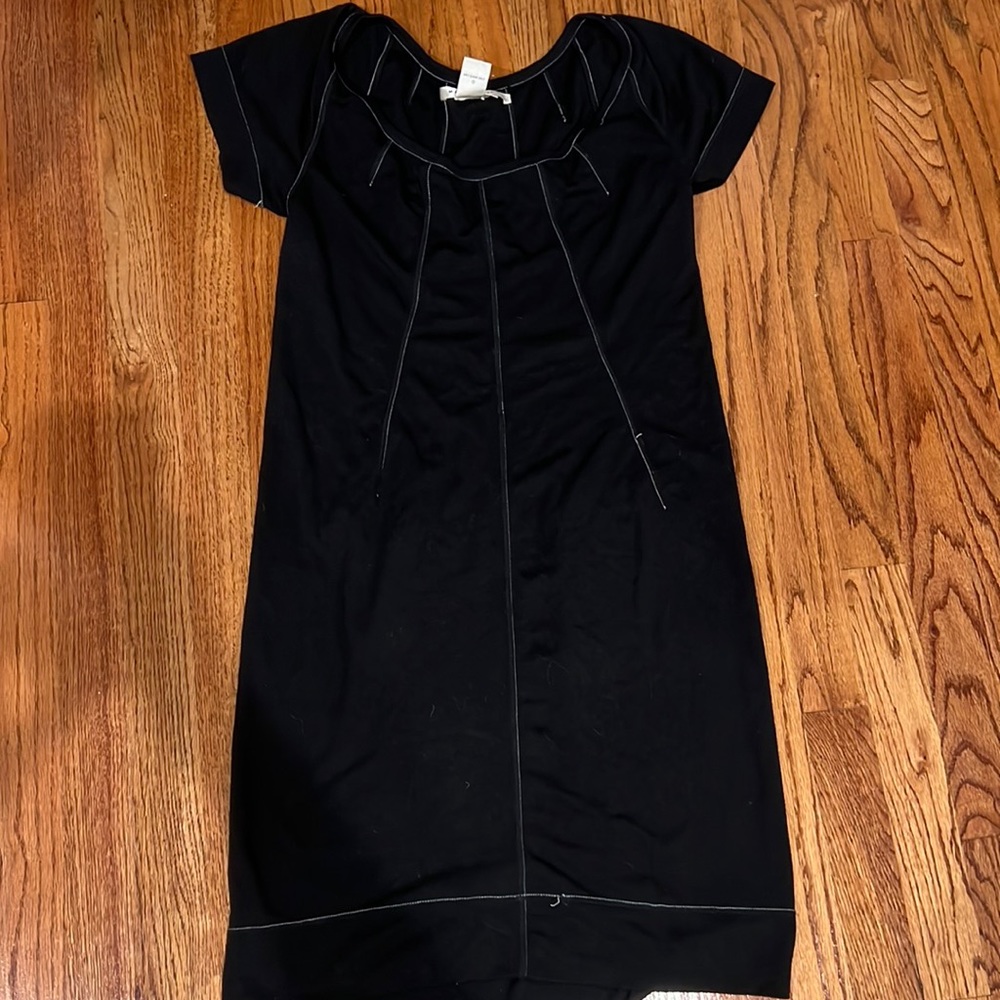 Max studio black midi dress size S